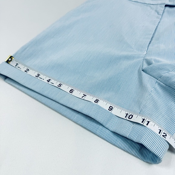 Vintage Tommy Hilfiger Sailor Striped Tailored High Waisted Shorts - Picture 7 of 10